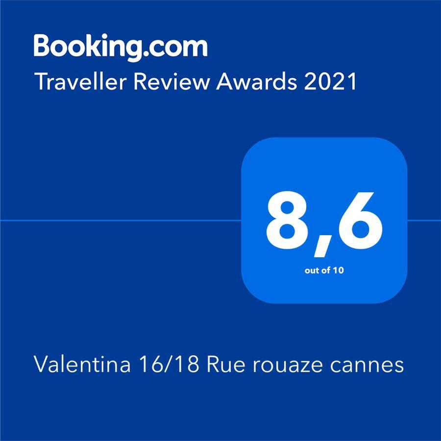 Valentina 16/18 Rue Rouaze Канны Экстерьер фото